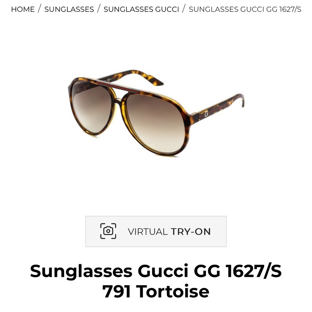 Gucci tortoise gg1627/S